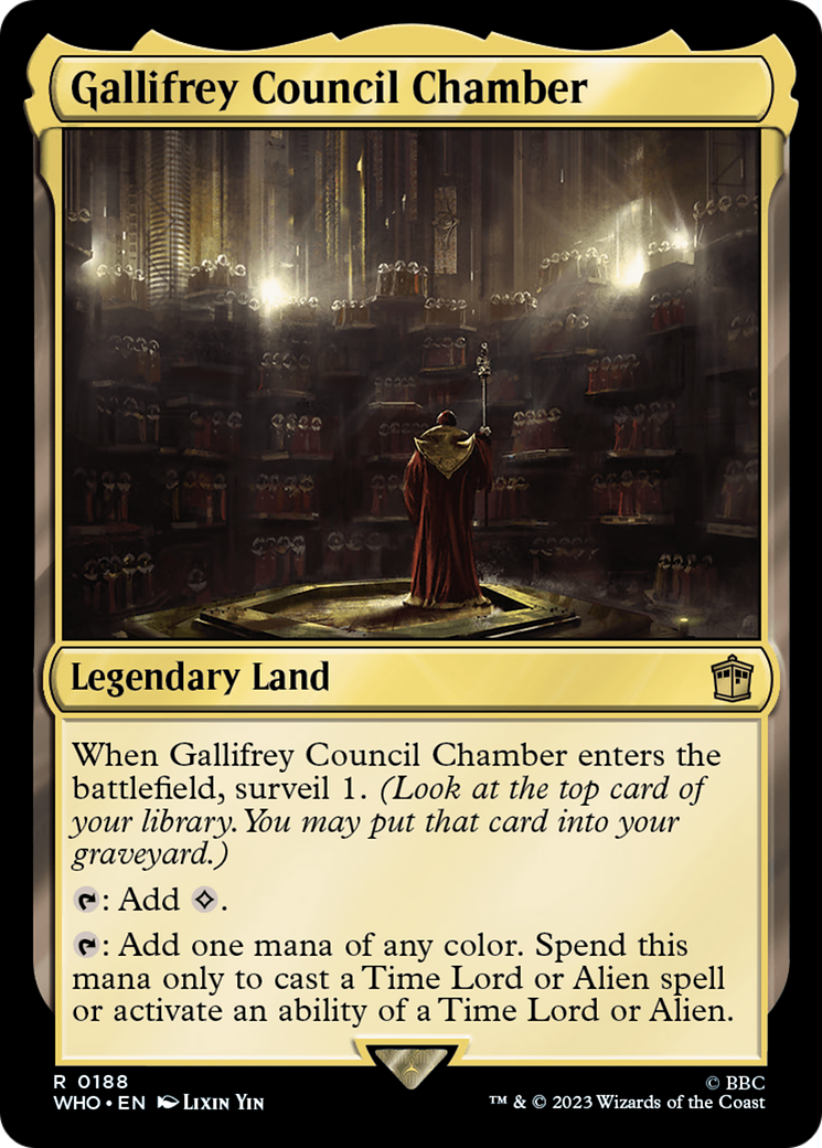 Gallifrey Council Chamber [Doctor Who] [Foil]