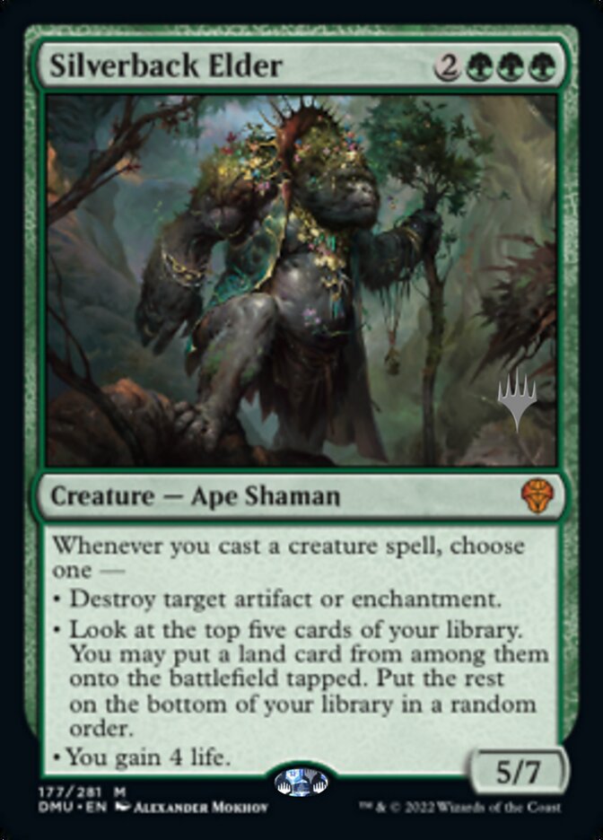 Silverback Elder (Promo Pack) [Dominaria United Promos] [Foil]
