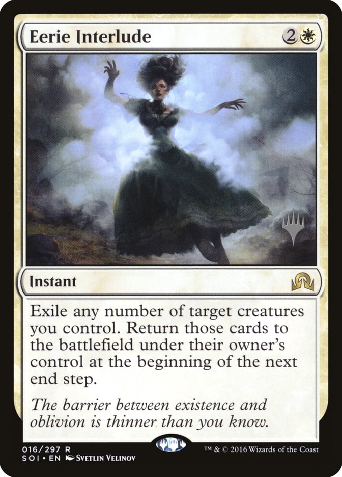 Eerie Interlude (Promo Pack) [Shadows over Innistrad Promos] [Foil]