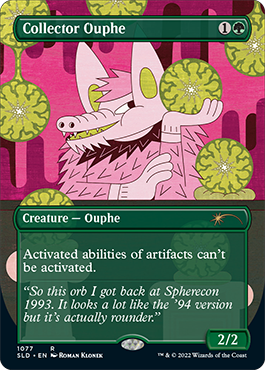 Collector Ouphe (Borderless) [Secret Lair Drop Series] [Foil]