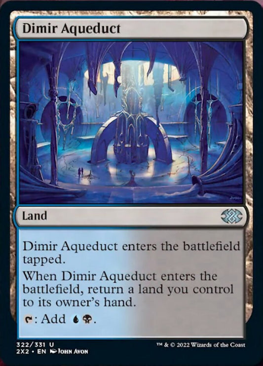Dimir Aqueduct [Double Masters 2022] [Foil]