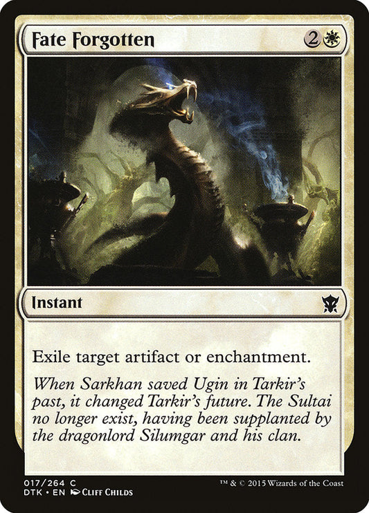 Fate Forgotten [Dragons of Tarkir] [Foil]