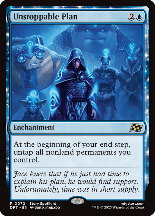 Unstoppable Plan [Aetherdrift] [Foil]