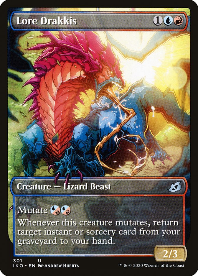 Lore Drakkis (Showcase) [Ikoria: Lair of Behemoths] [Foil]