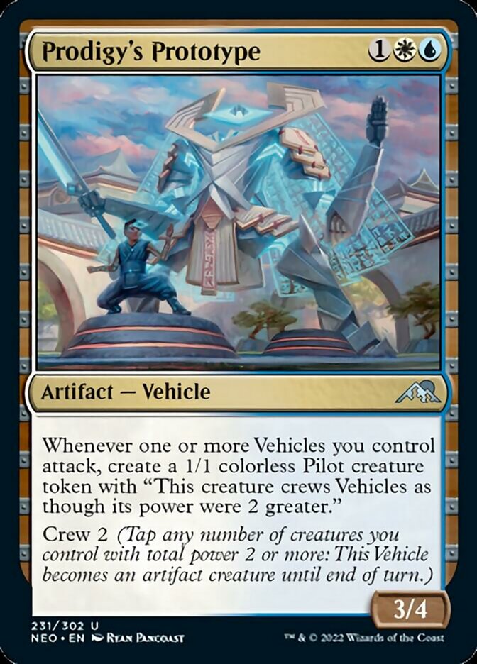 Prodigy's Prototype [Kamigawa: Neon Dynasty] [Foil]