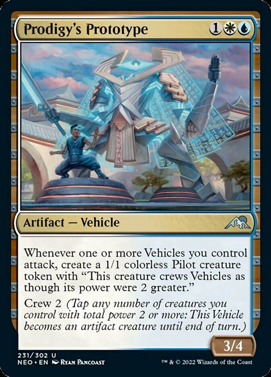 Prodigy's Prototype [Kamigawa: Neon Dynasty] [Foil]