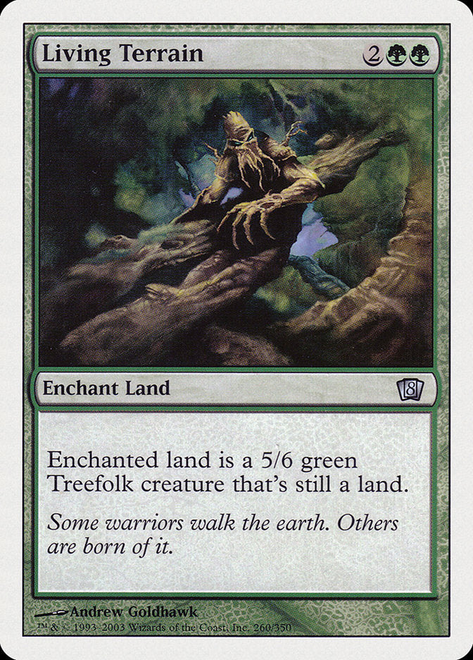 Living Terrain [Eighth Edition] [Foil]