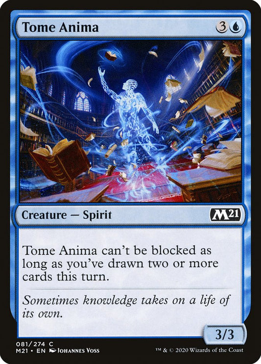 Tome Anima [Core Set 2021] [Foil]