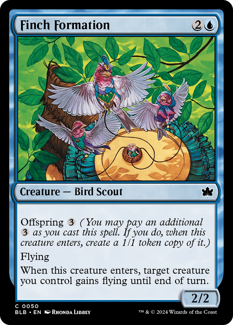 Finch Formation [Bloomburrow] [Foil]