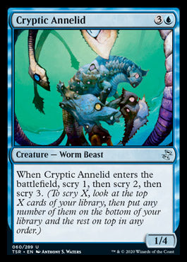 Cryptic Annelid [Time Spiral Remastered] [Foil]