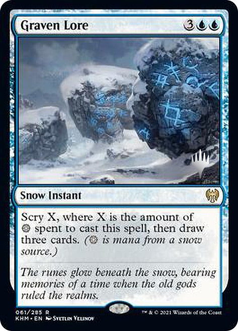 Graven Lore (Promo Pack) [Kaldheim Promos] [Foil]