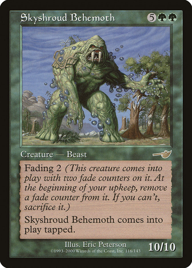 Skyshroud Behemoth [Nemesis] [Foil]