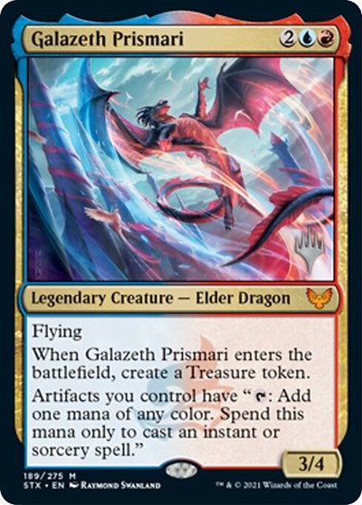 Galazeth Prismari (Promo Pack) [Strixhaven: School of Mages Promos] [Foil]