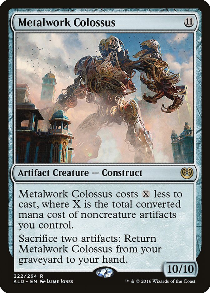 Metalwork Colossus [Kaladesh] [Foil]