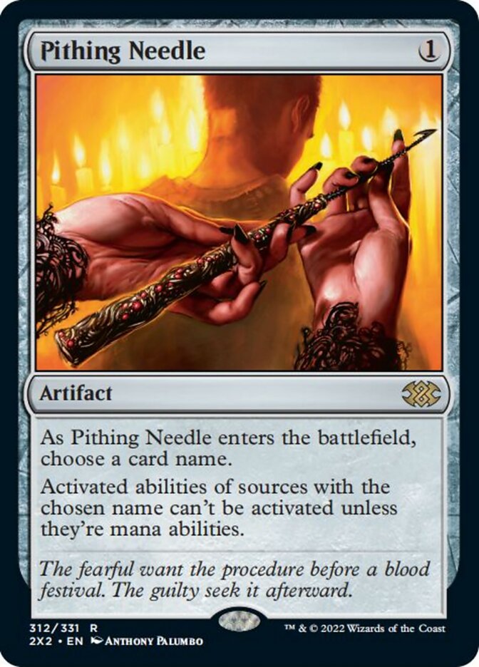 Pithing Needle [Double Masters 2022] [Foil]