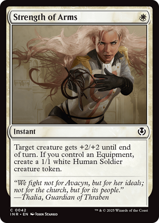 Strength of Arms [Innistrad Remastered] [Foil]