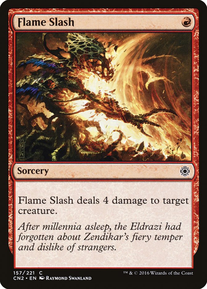 Flame Slash [Conspiracy: Take the Crown] [Foil]