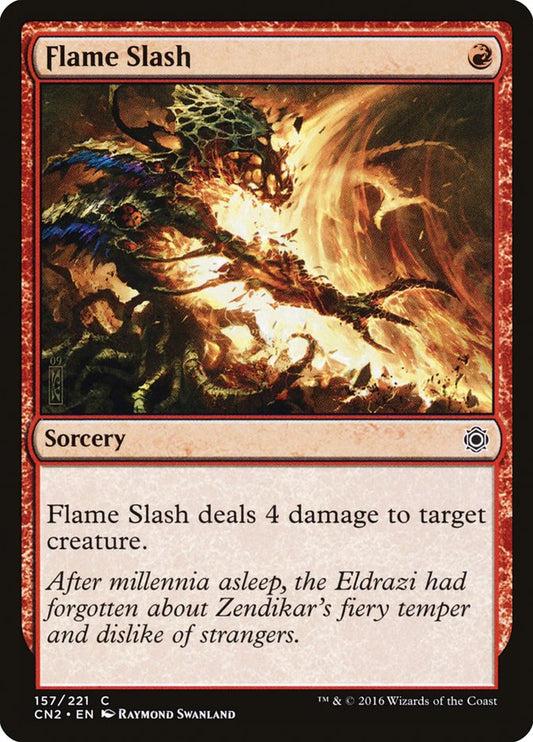 Flame Slash [Conspiracy: Take the Crown] [Foil]