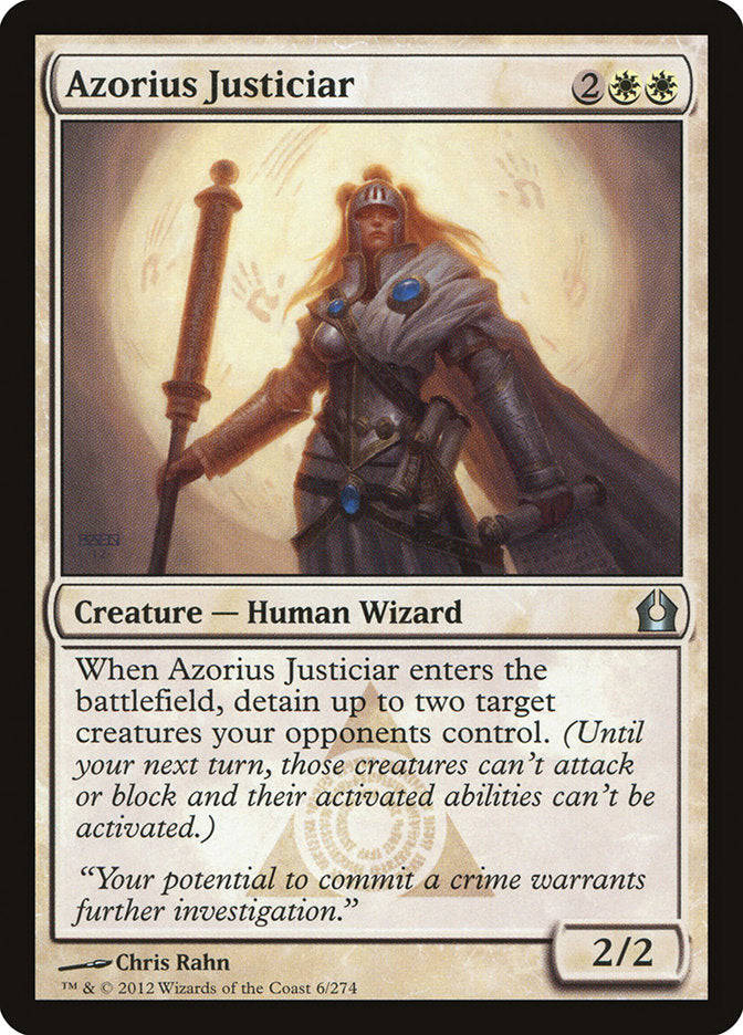 Azorius Justiciar [Return to Ravnica] [Foil]