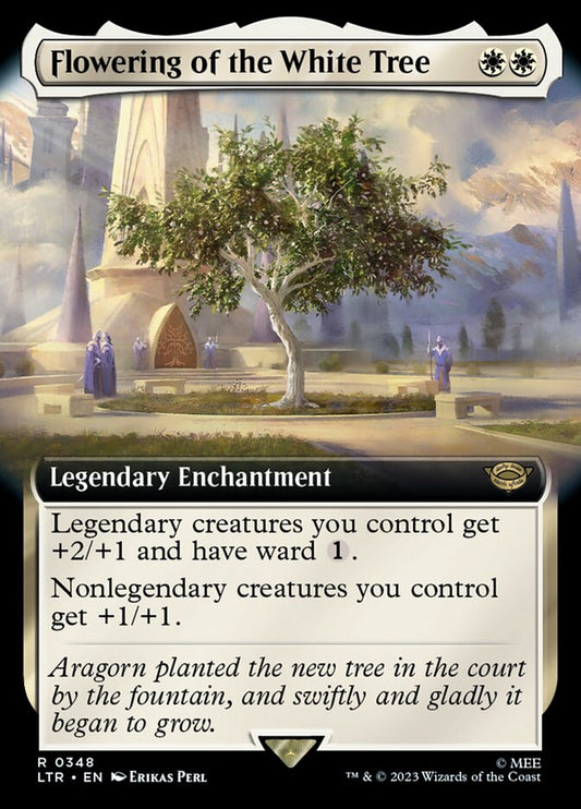Flowering of the White Tree (Extended Art) [The Lord of the Rings: Tales of Middle-Earth] [Foil]