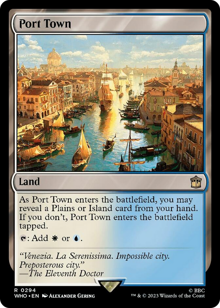 Port Town [Doctor Who] [Foil]