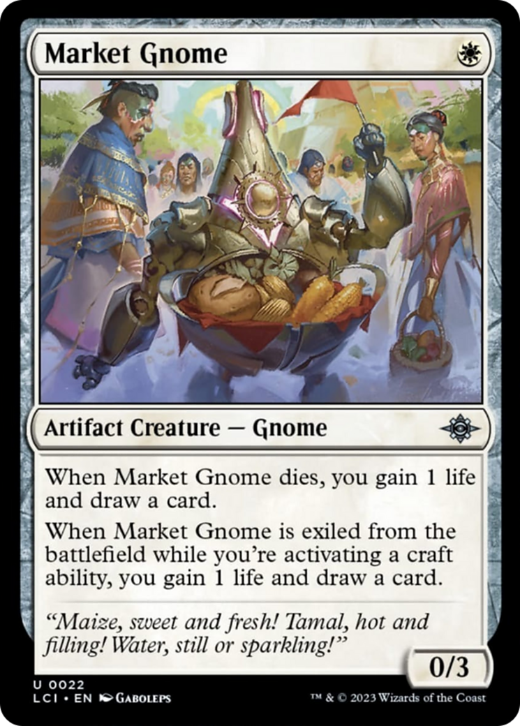 Market Gnome [The Lost Caverns of Ixalan] [Foil]