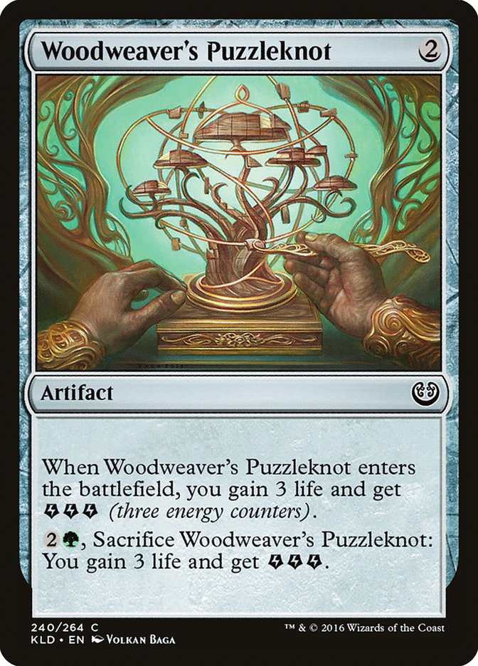 Woodweaver's Puzzleknot [Kaladesh] [Foil]