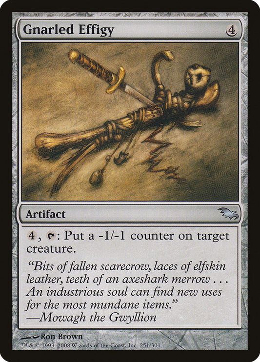 Gnarled Effigy [Shadowmoor] [Foil]