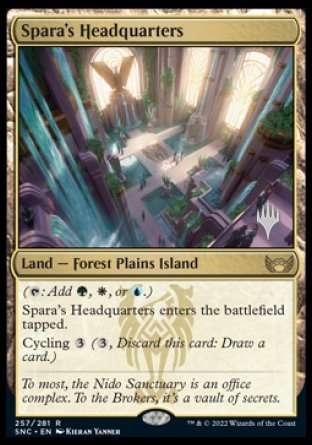 Spara's Headquarters (Promo Pack) [Streets of New Capenna Promos] [Foil]