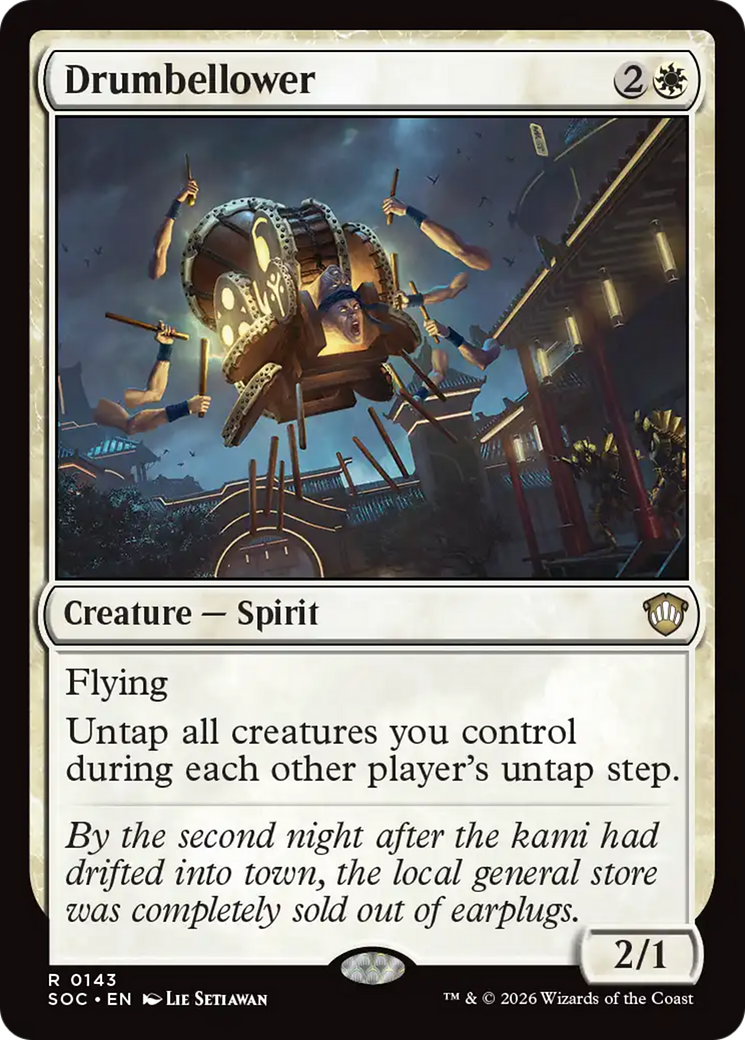 Drumbellower [Secrets of Strixhaven Commander] [Foil]