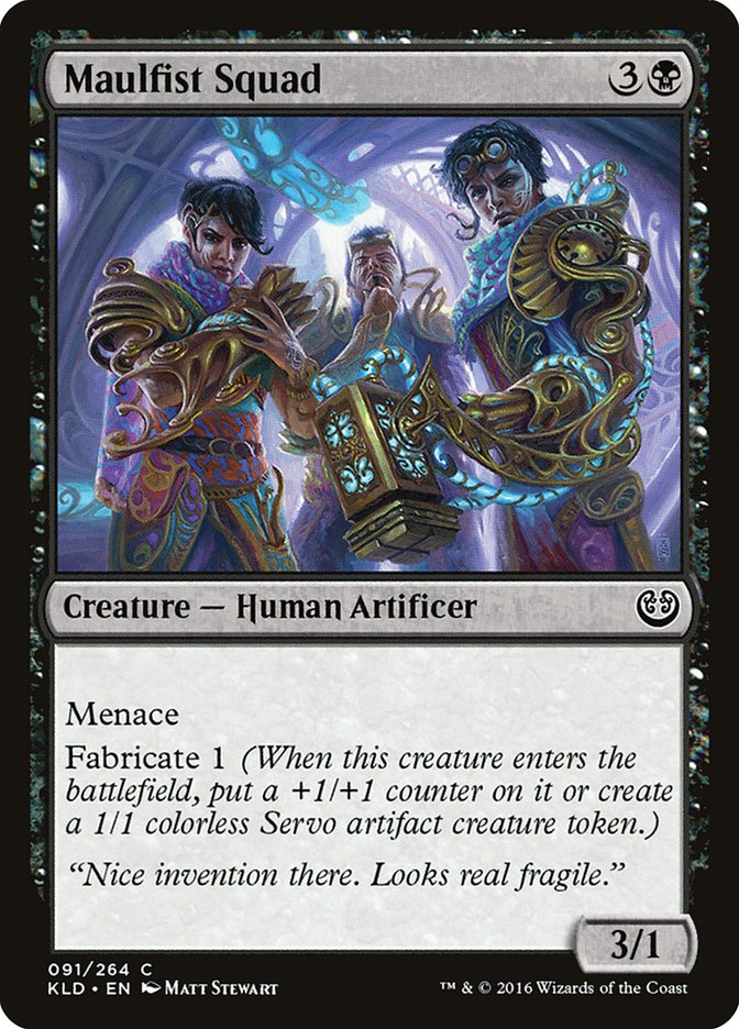 Maulfist Squad [Kaladesh] [Foil]