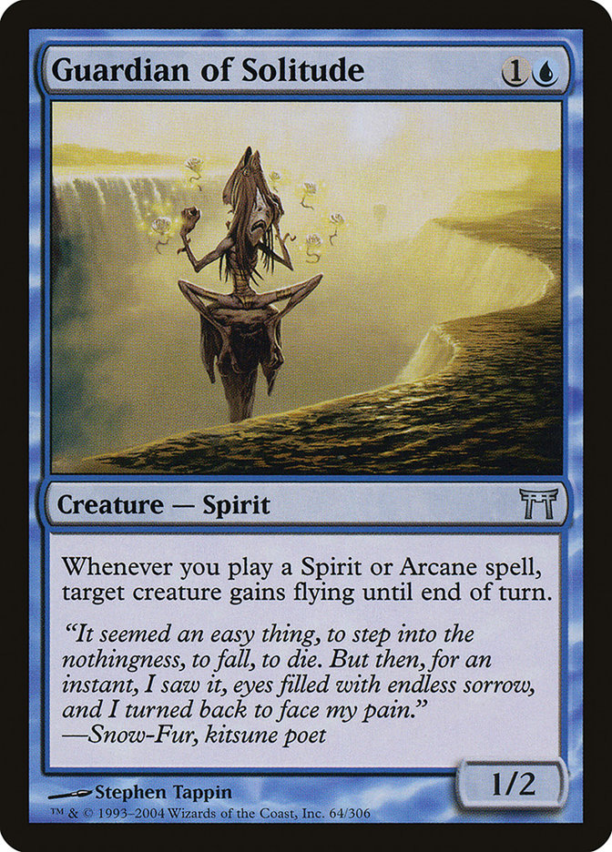 Guardian of Solitude [Champions of Kamigawa] [Foil]