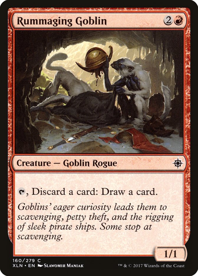 Rummaging Goblin [Ixalan] [Foil]