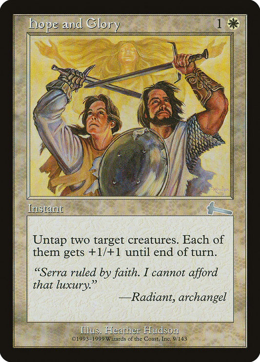 Hope and Glory [Urza's Legacy] [Foil]