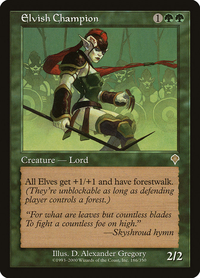Elvish Champion [Invasion] [Foil]