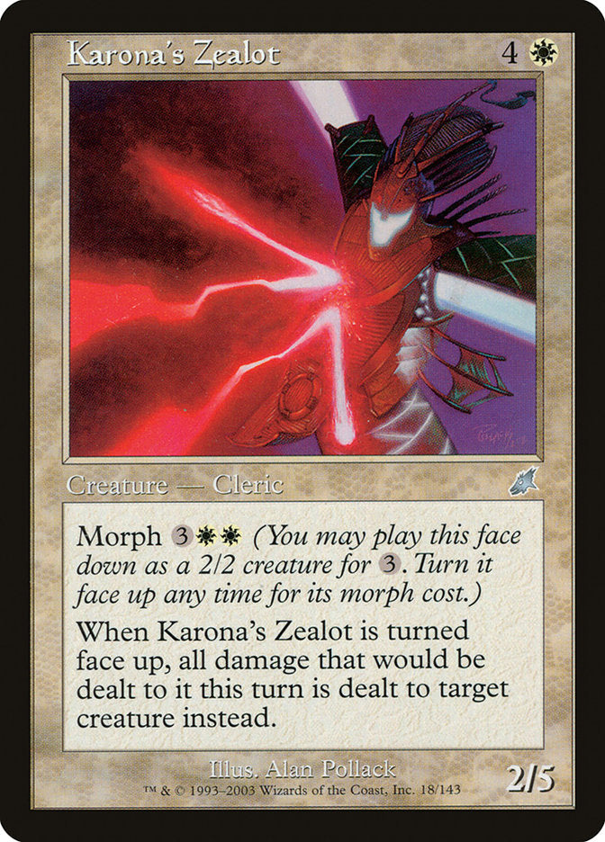 Karona's Zealot [Scourge] [Foil]