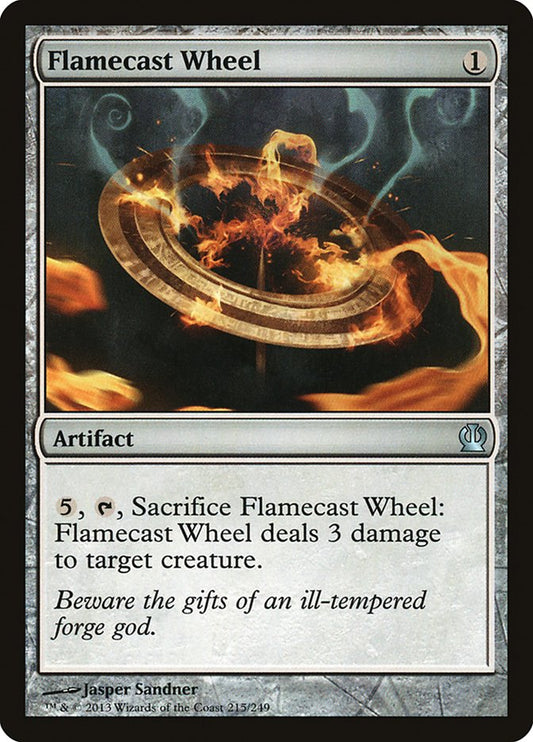 Flamecast Wheel [Theros] [Foil]