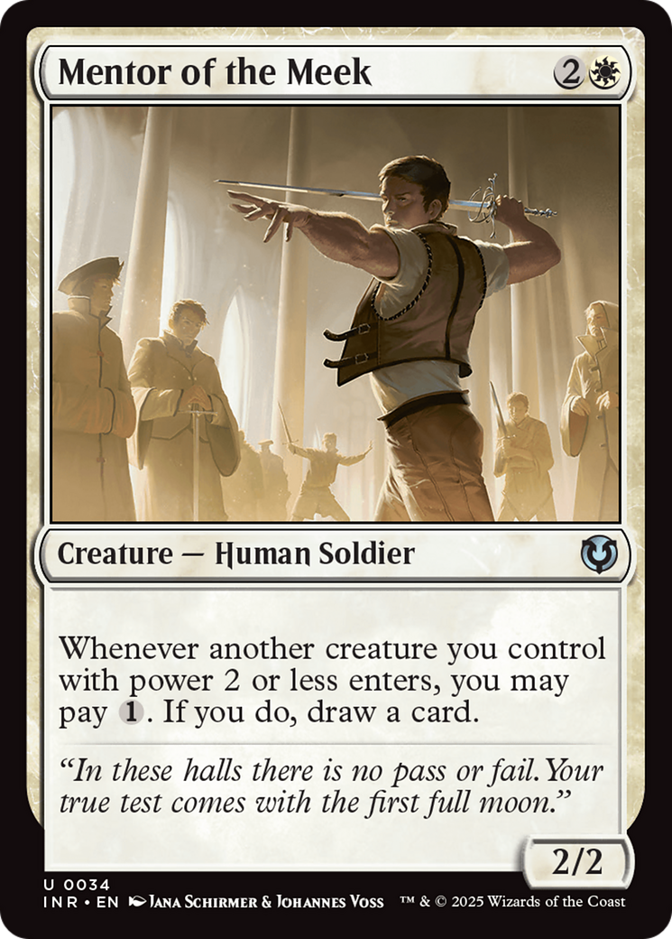 Mentor of the Meek [Innistrad Remastered] [Foil]