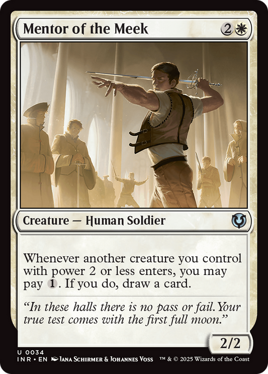 Mentor of the Meek [Innistrad Remastered] [Foil]