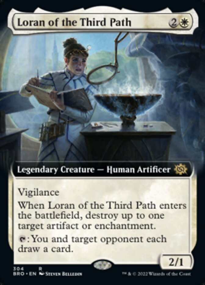 Loran of the Third Path (Extended Art) [The Brothers' War] [Foil]