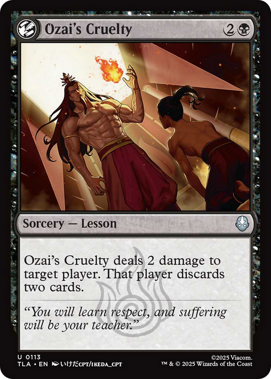 Ozai's Cruelty [Avatar: The Last Airbender] [Foil]