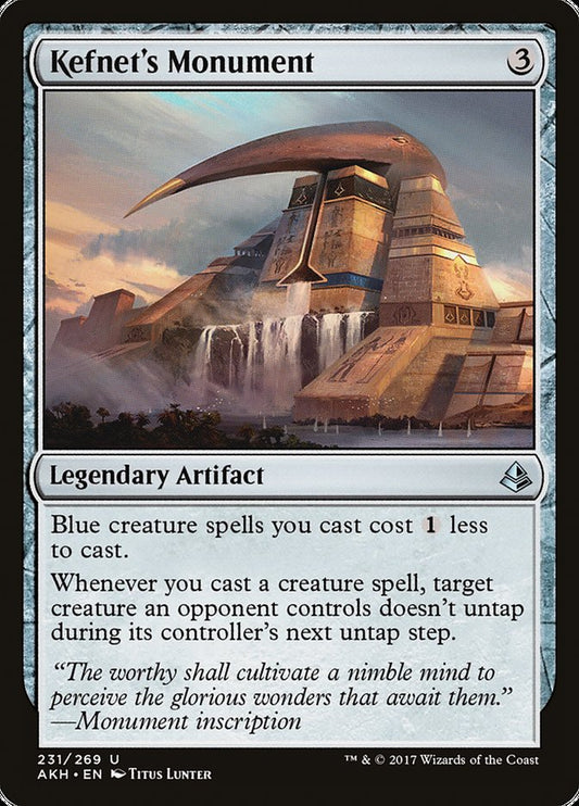 Kefnet's Monument [Amonkhet] [Foil]