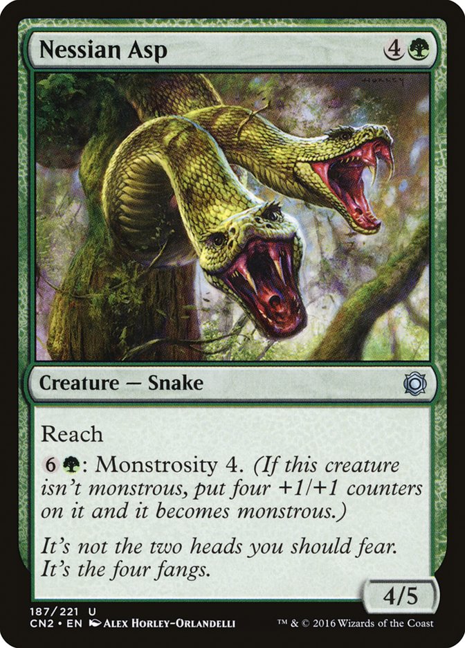 Nessian Asp [Conspiracy: Take the Crown] [Foil]
