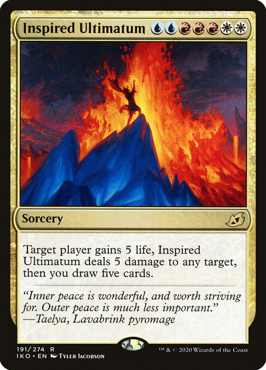 Inspired Ultimatum [Ikoria: Lair of Behemoths] [Foil]