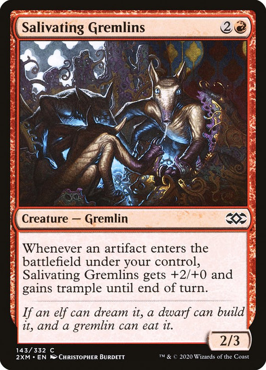 Salivating Gremlins [Double Masters] [Foil]