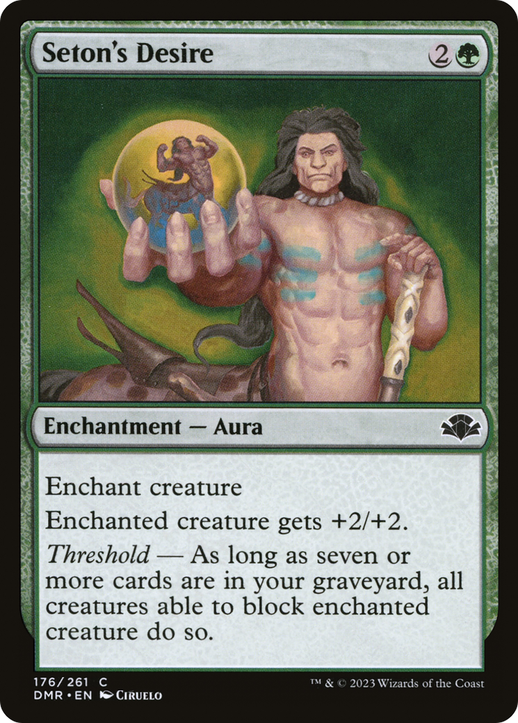 Seton's Desire [Dominaria Remastered] [Foil]