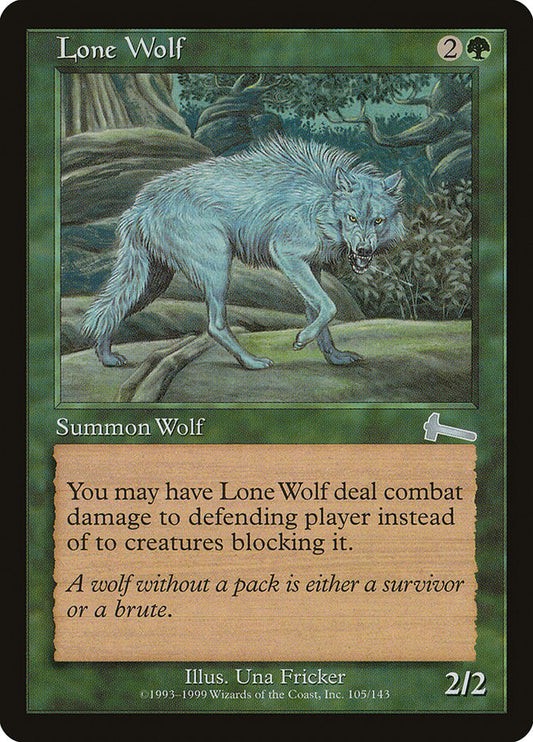 Lone Wolf [Urza's Legacy] [Foil]