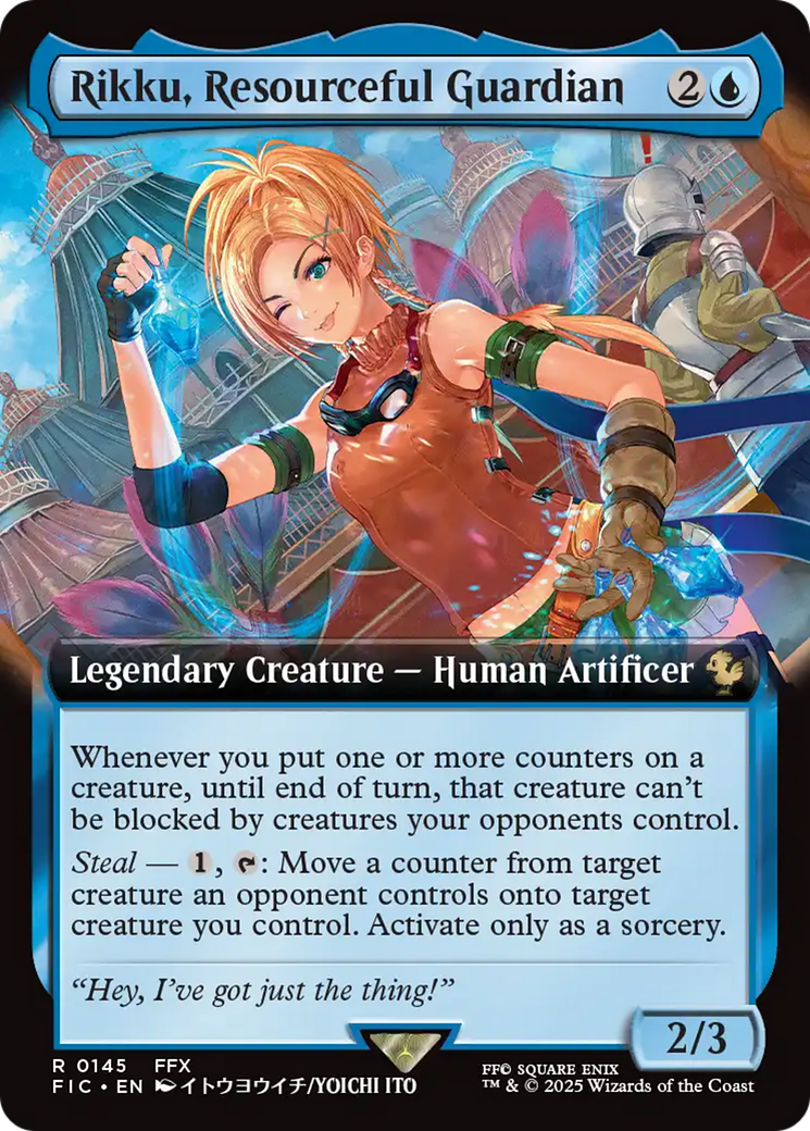 Rikku, Resourceful Guardian (Extended Art) [FINAL FANTASY Commander] [Foil]