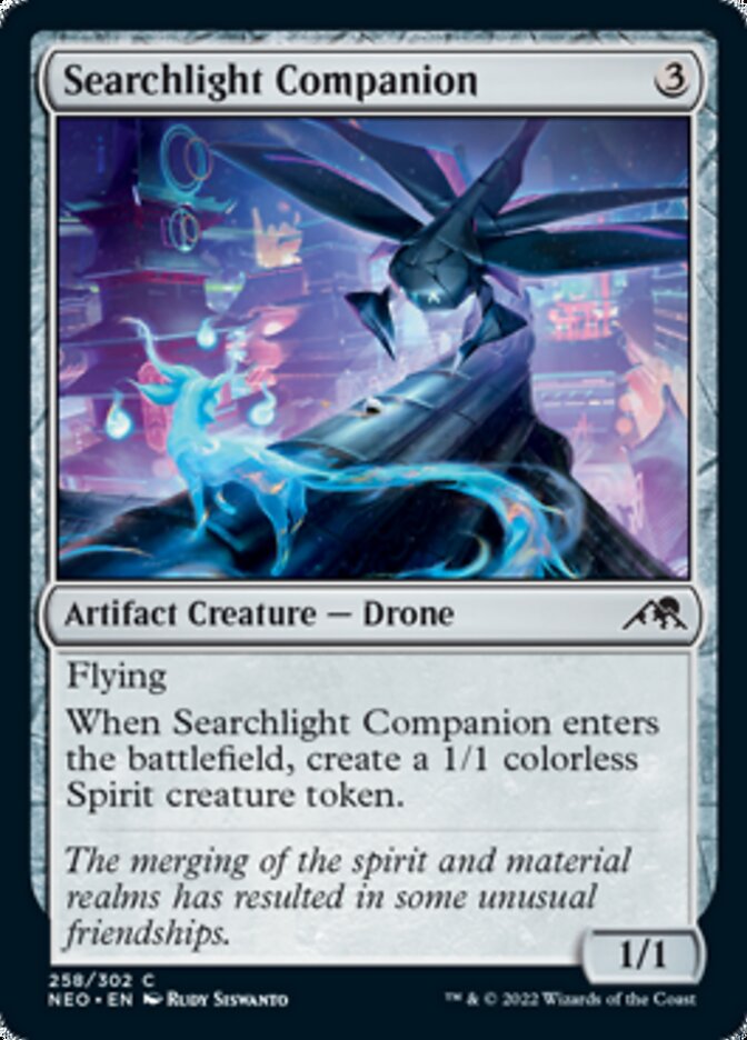 Searchlight Companion [Kamigawa: Neon Dynasty] [Foil]