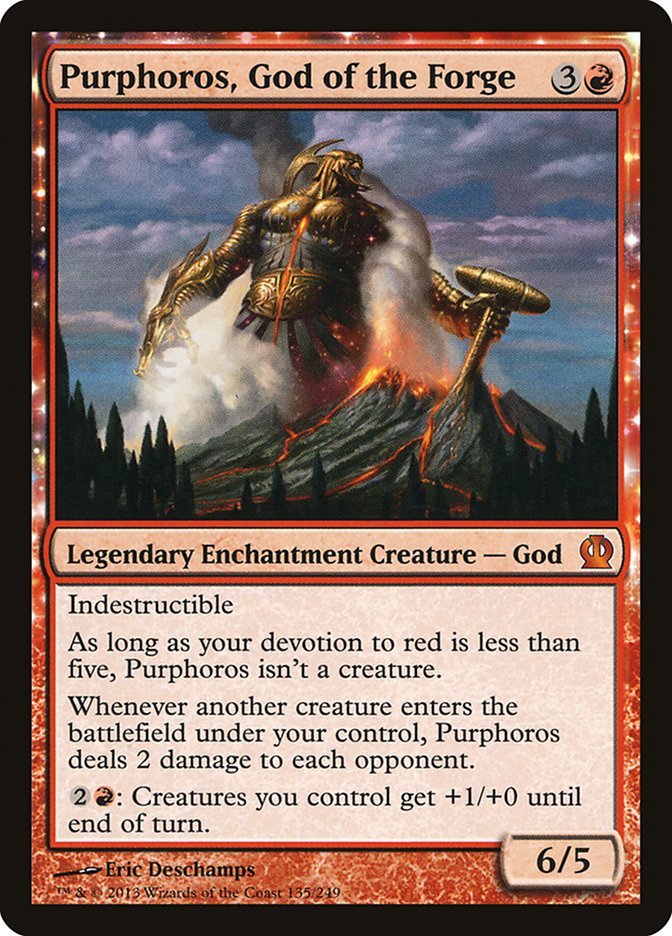 Purphoros, God of the Forge [Theros] [Foil]